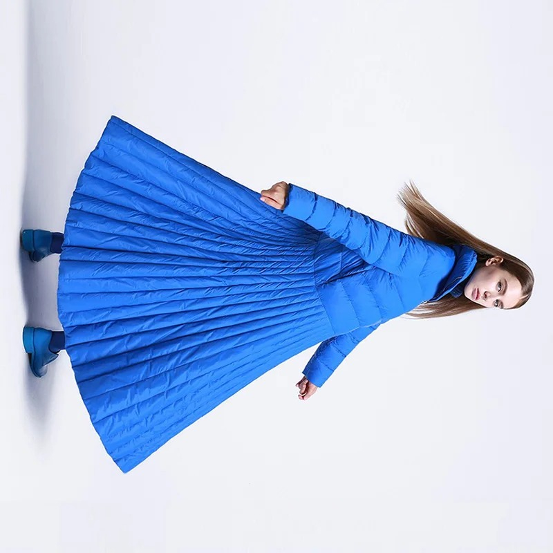 Winter Clothing Trends - Luxury High-Quality Winter Dresses Long Down