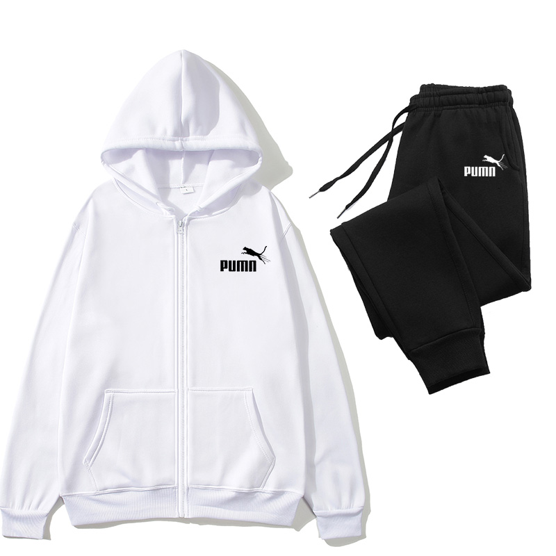 Winter Clothing Trends - New Men Tracksuit Trend Printing Hooded