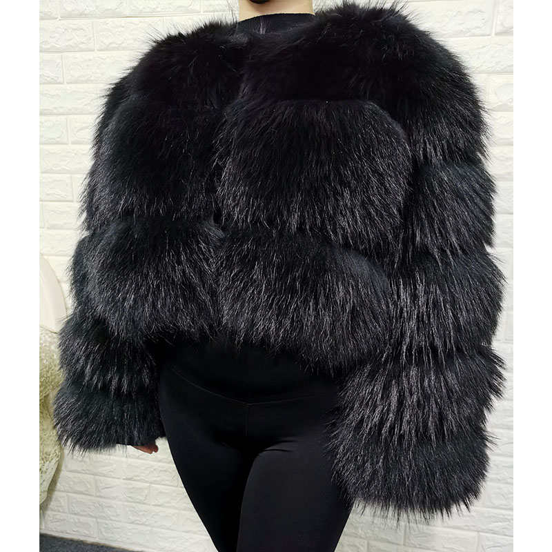 Plus Size Tops Brown Fur Maoma - огляд і ціна Winter Clothing Items
