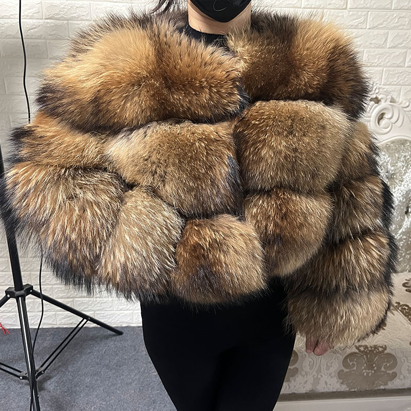 Plus Size Tops Brown Fur Maoma - огляд і ціна Winter Clothing Items