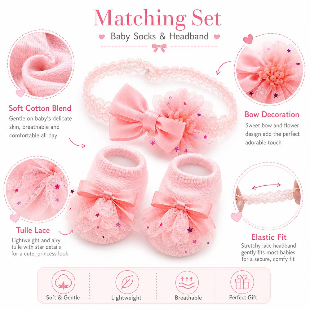 Gifts Floral Lace Socks Set Co - огляд і ціна Winter Clothing Photo