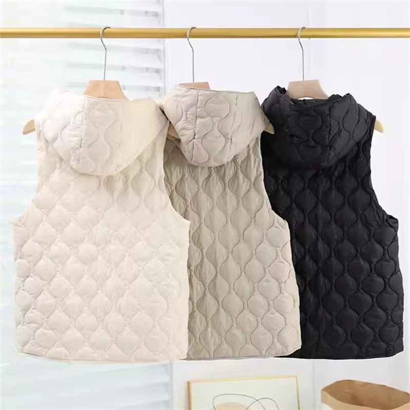 Hooded Down Waistcoat Jacket A - огляд і ціна Down Vest Ultralight