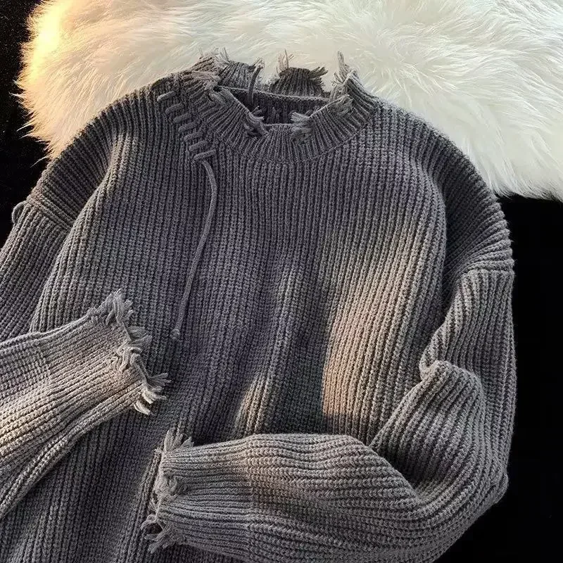 Men's Clothing Pullovers Beige - огляд і ціна Winter Clothing Korean