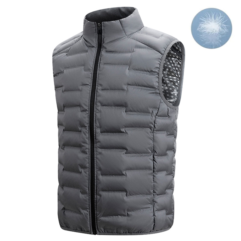Men Winter New White Duck Down - огляд і ціна Down Vest Ultralight