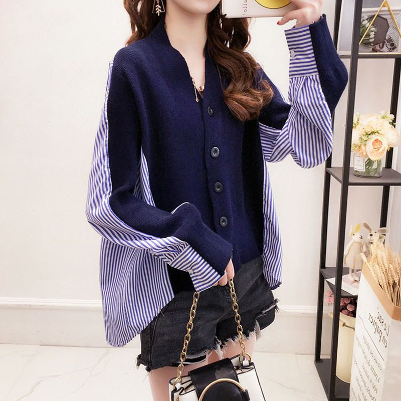 Female Korean Casual V-Neck Kn - огляд і ціна Winter Clothing Korean