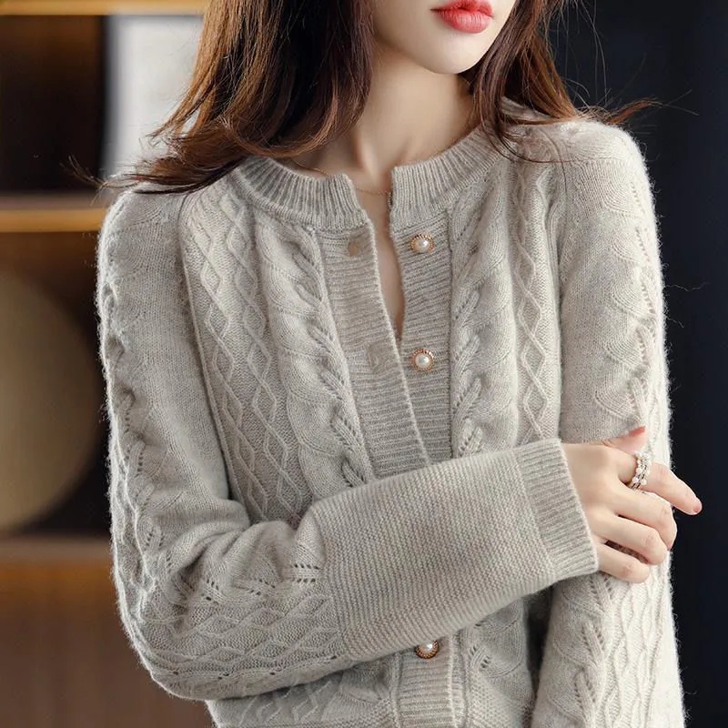 Vintage Knitted Cardigan Jacke - огляд і ціна Winter Clothing Trends 2026