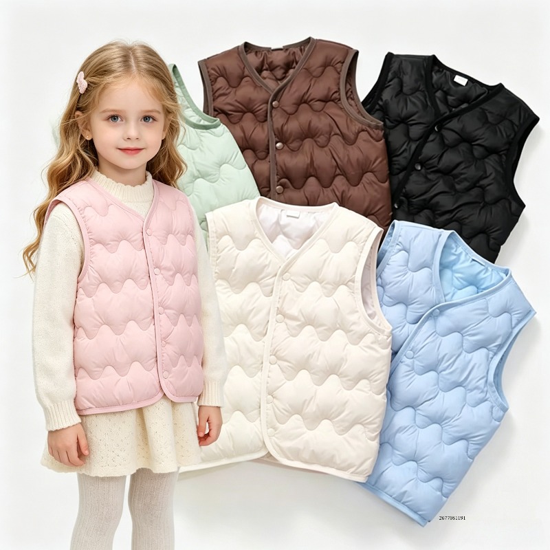 New Children Warm Cotton Vest  - огляд і ціна Winter Clothing 1 Year Old