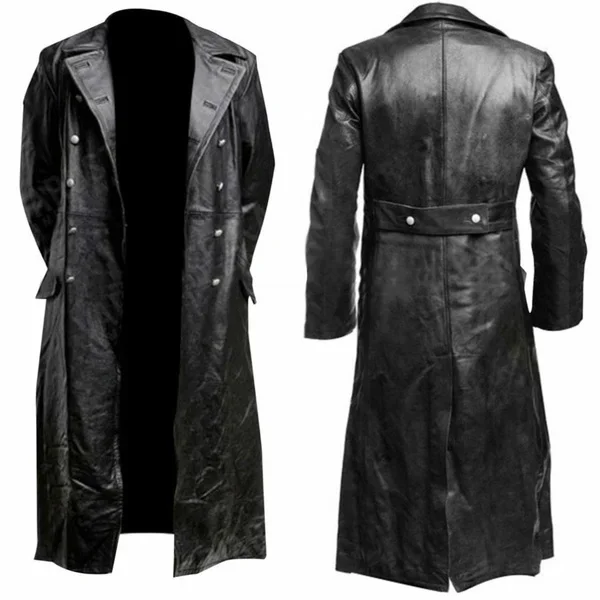 Leather Jacket Men Winter Flee - огляд і ціна Winter Clothing Items
