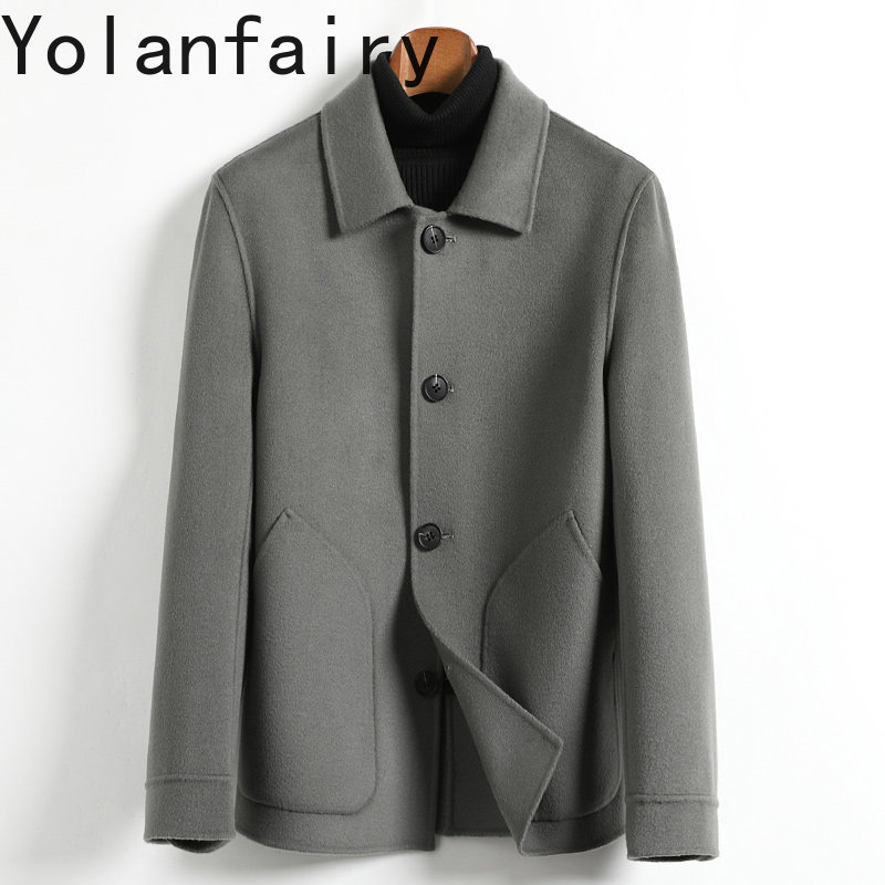 YOLANFAIRY Double-faced Wool C - огляд і ціна Winter Clothing Korean