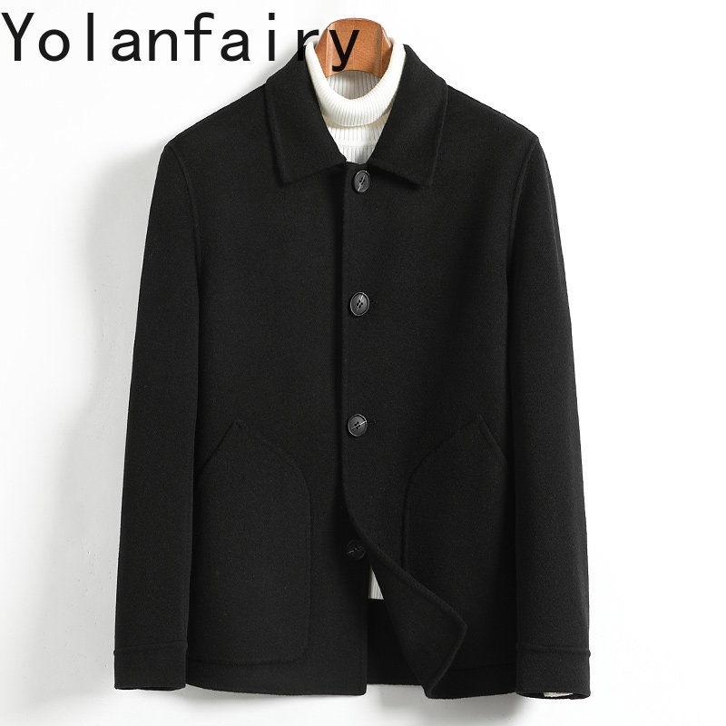 YOLANFAIRY Double-faced Wool C - огляд і ціна Winter Clothing Korean