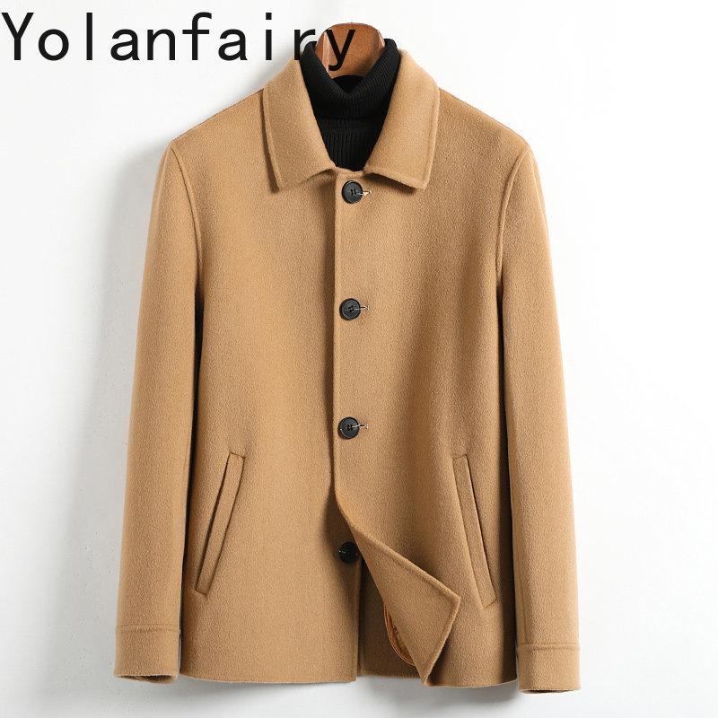 YOLANFAIRY Double-faced Wool C - огляд і ціна Winter Clothing Korean