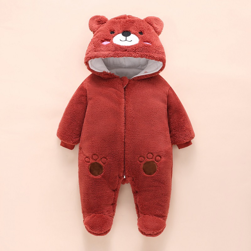 0-12M Baby Rompers Cute Bear T - огляд і ціна Winter Clothing 1 Year Old