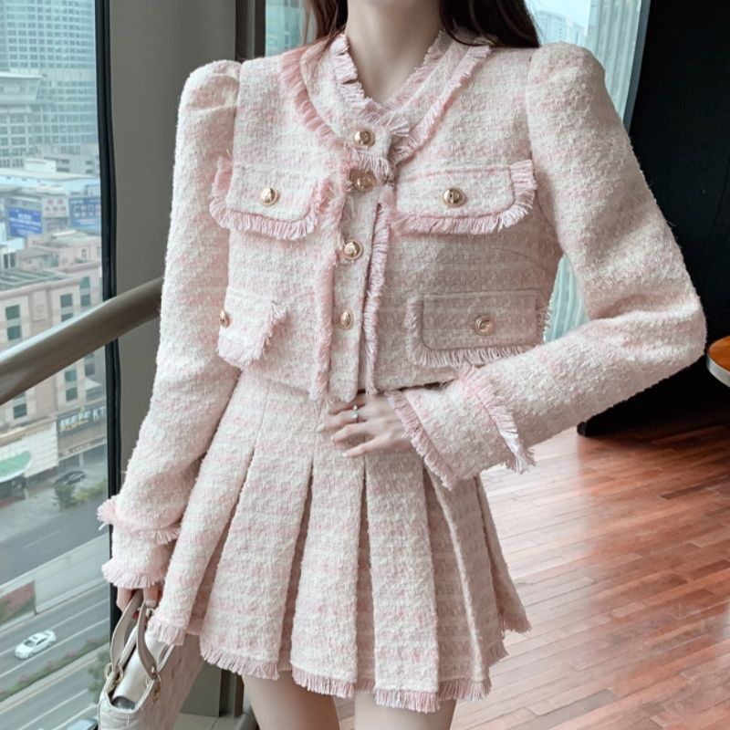 Women Elegant Tassel Y2K Korea - огляд і ціна Winter Clothing Korean