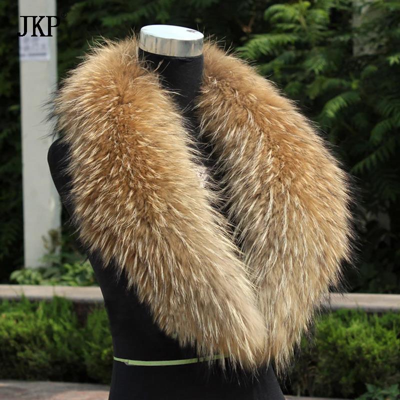 Natural Fur Collar Real raccoo - огляд і ціна Winter Clothing Items