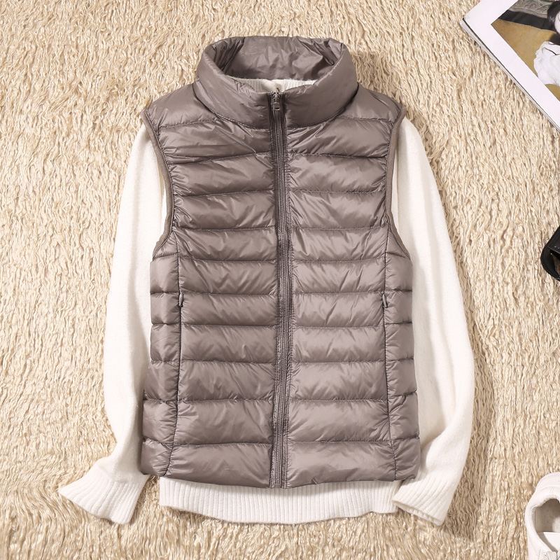 New Women Sleeveless Women's U - огляд і ціна Down Vest Ultralight