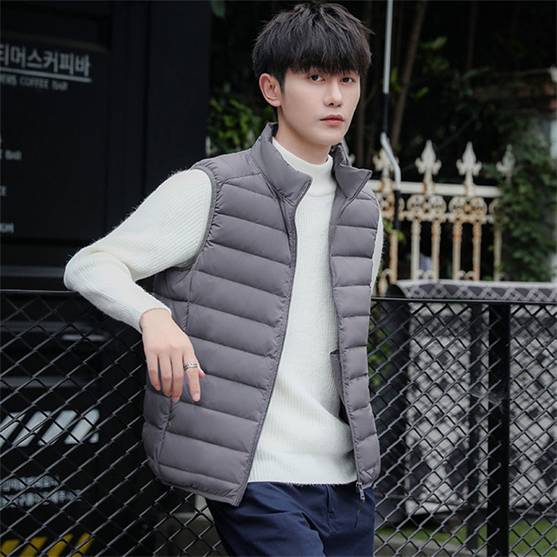 New Autumn Winter Men Down Wai - огляд і ціна Down Vest Ultralight