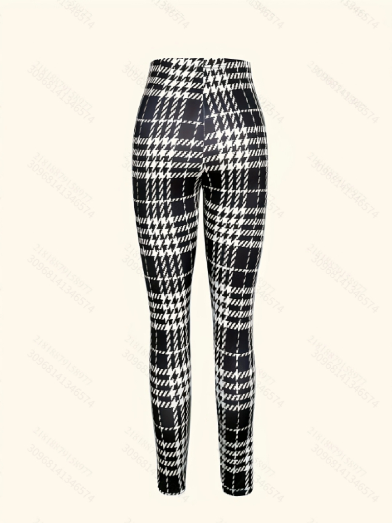 Black & White Plaid High-Waist - огляд і ціна Winter Clothing On Sale