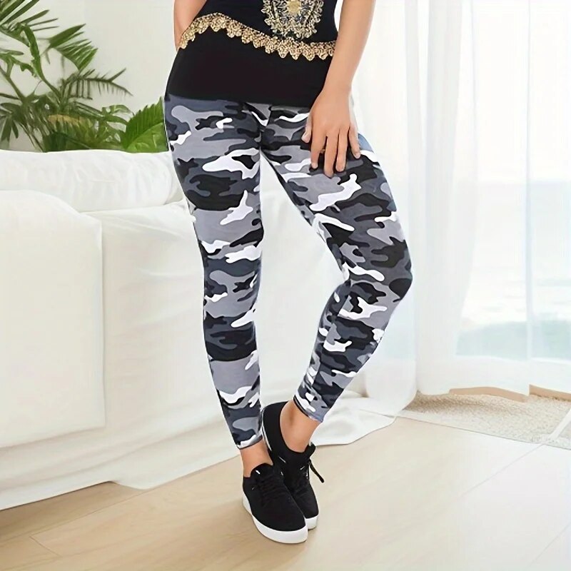 Camouflage Printed White Gray  - огляд і ціна Winter Clothing On Sale