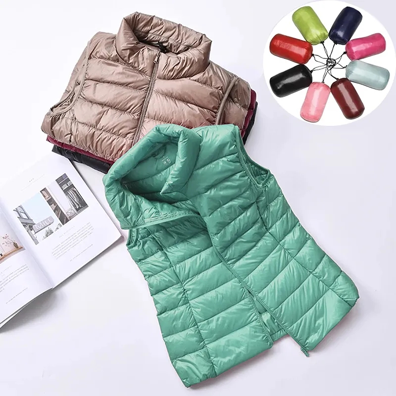 2024 New Autumn Winter Women U - огляд і ціна Down Vest Ultralight