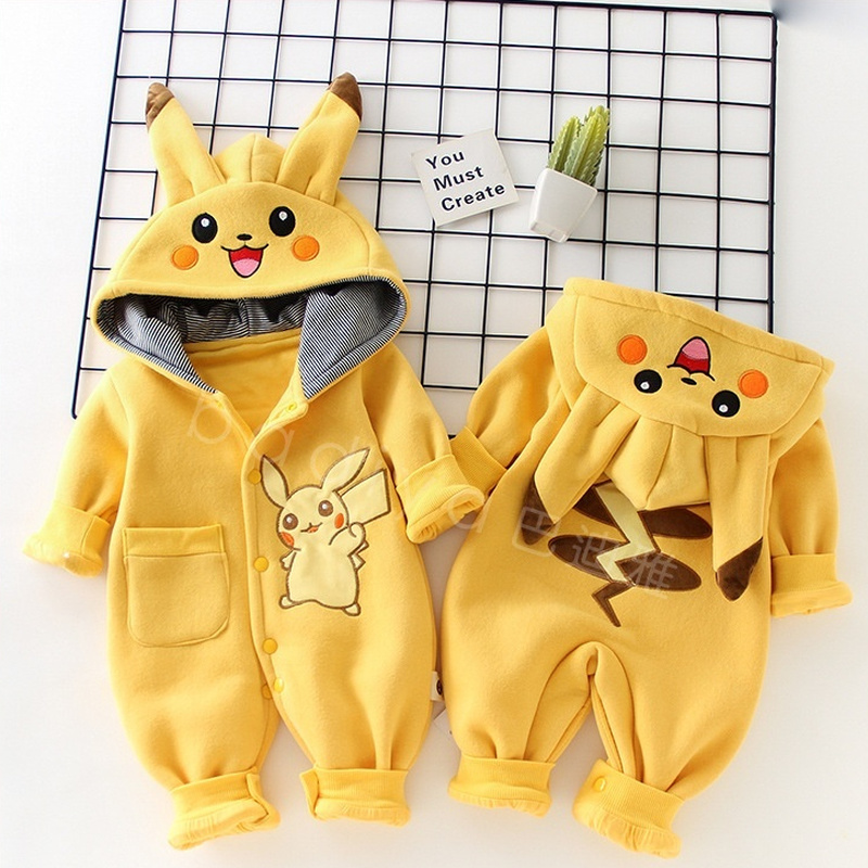 Cartoon Pocket Monsters Baby P - огляд і ціна Winter Clothing 1 Year Old