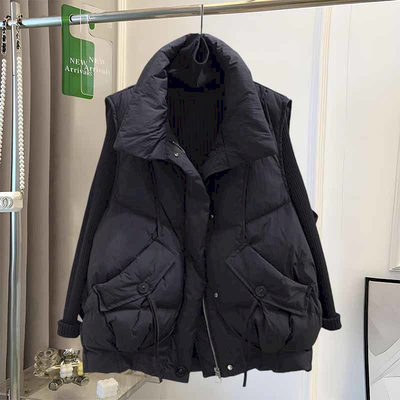 Korean Fashion Silk Floss Vest - огляд і ціна Down Vest Ultralight