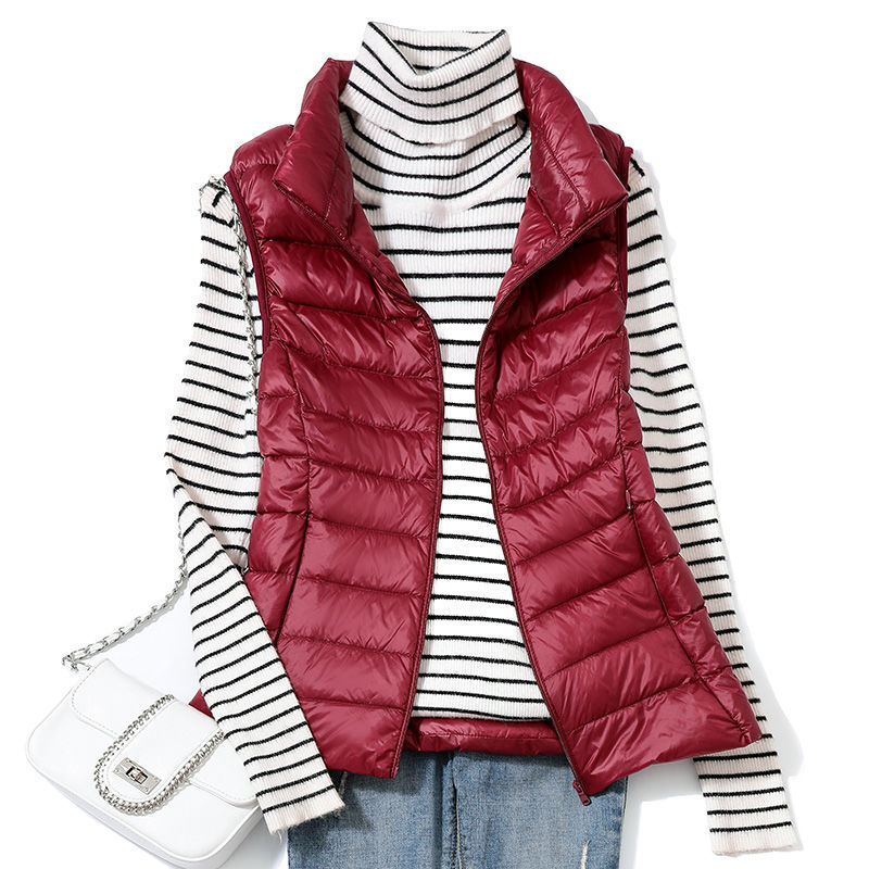 0-10℃ Women Winter Vest Autumn - огляд і ціна Down Vest Ultralight