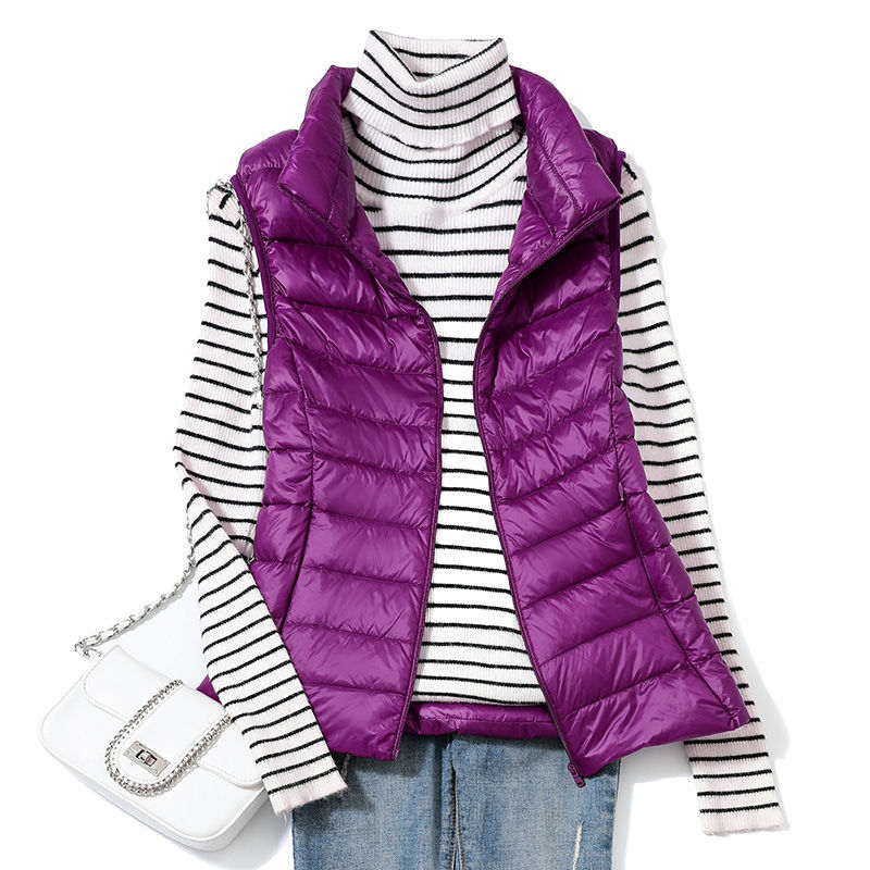 0-10℃ Women Winter Vest Autumn - огляд і ціна Down Vest Ultralight