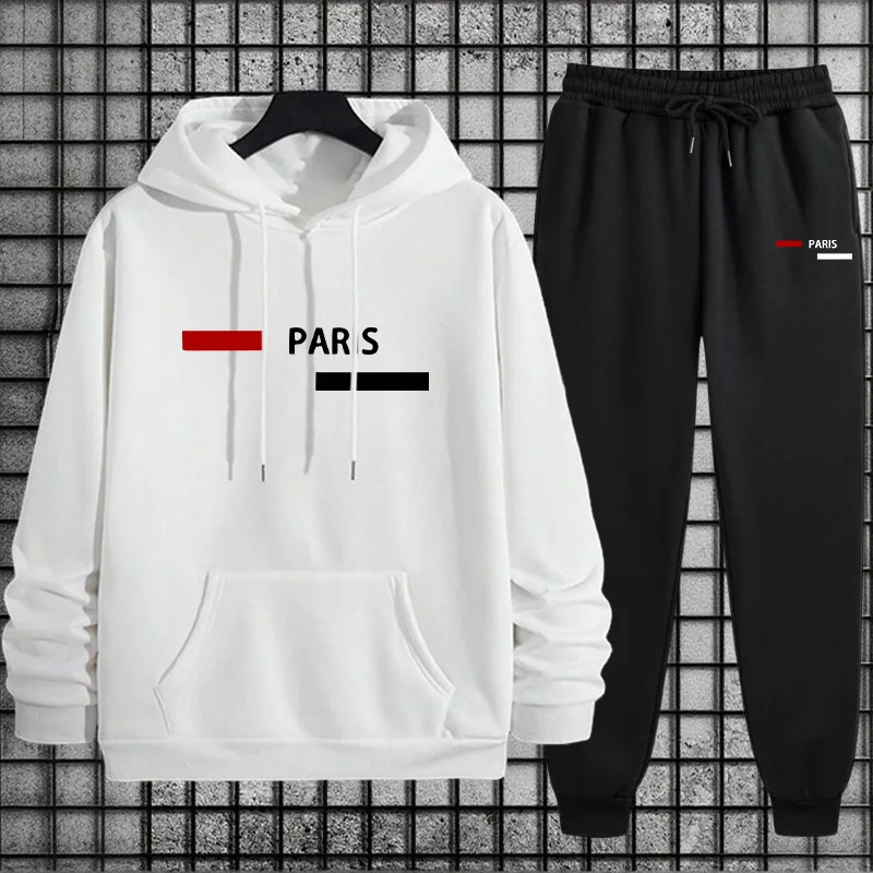 Men's Tracksuit Casual Hooded  - огляд і ціна Winter Clothing Items
