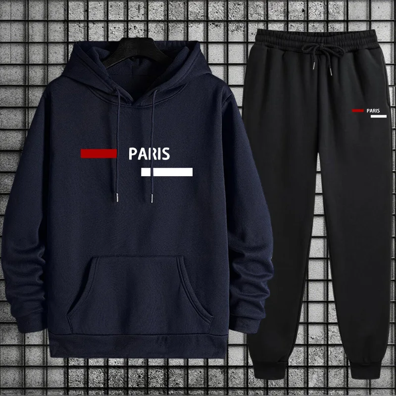 Men's Tracksuit Casual Hooded  - огляд і ціна Winter Clothing Items