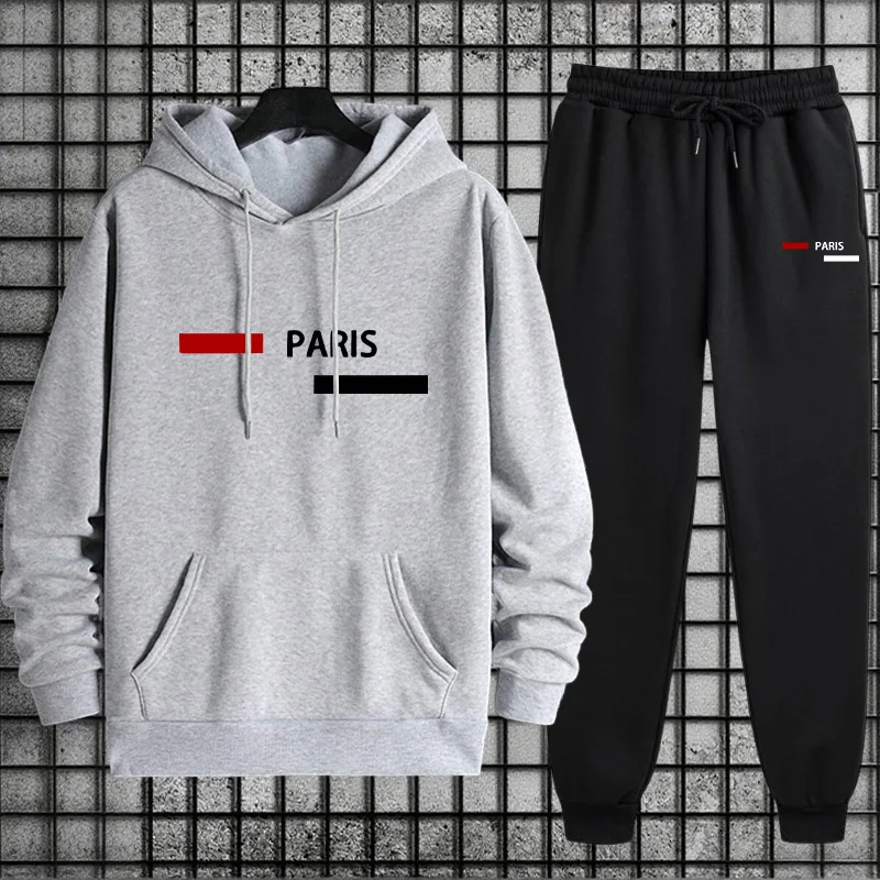 Men's Tracksuit Casual Hooded  - огляд і ціна Winter Clothing Items