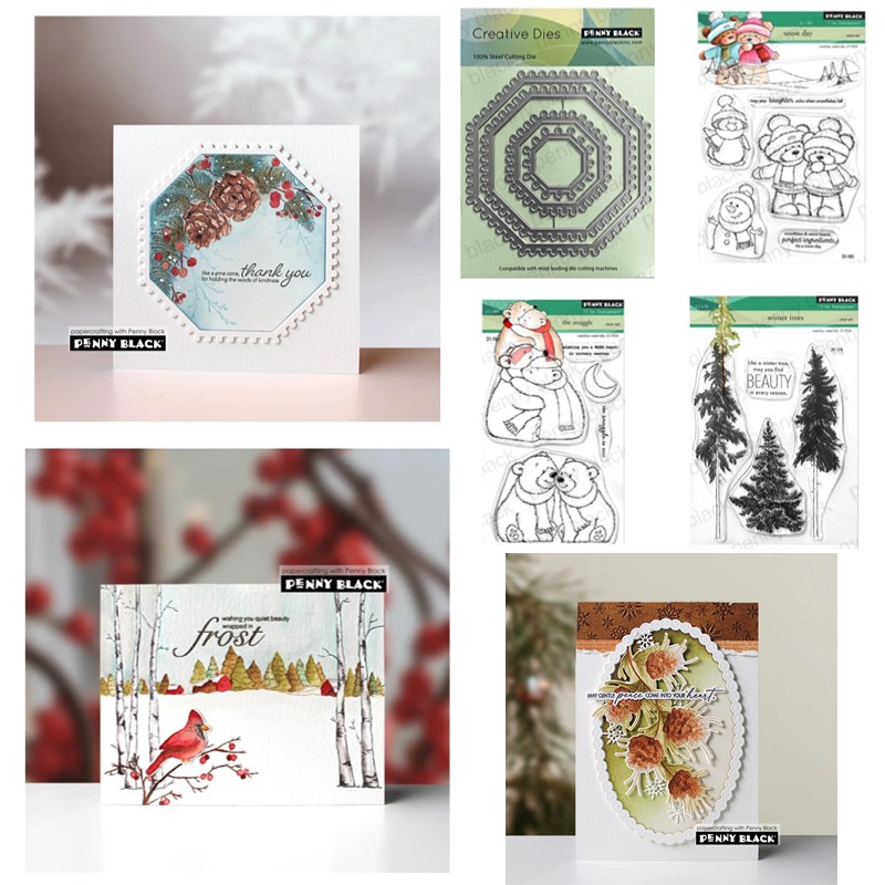 Christmas Snow Frosted Grove W - огляд і ціна Winter Clothing Photo