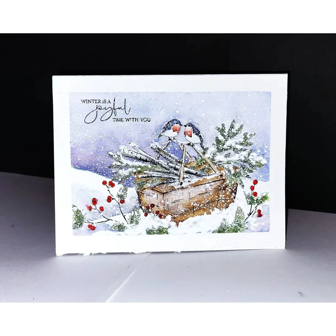 Christmas Snow Frosted Grove W - огляд і ціна Winter Clothing Photo