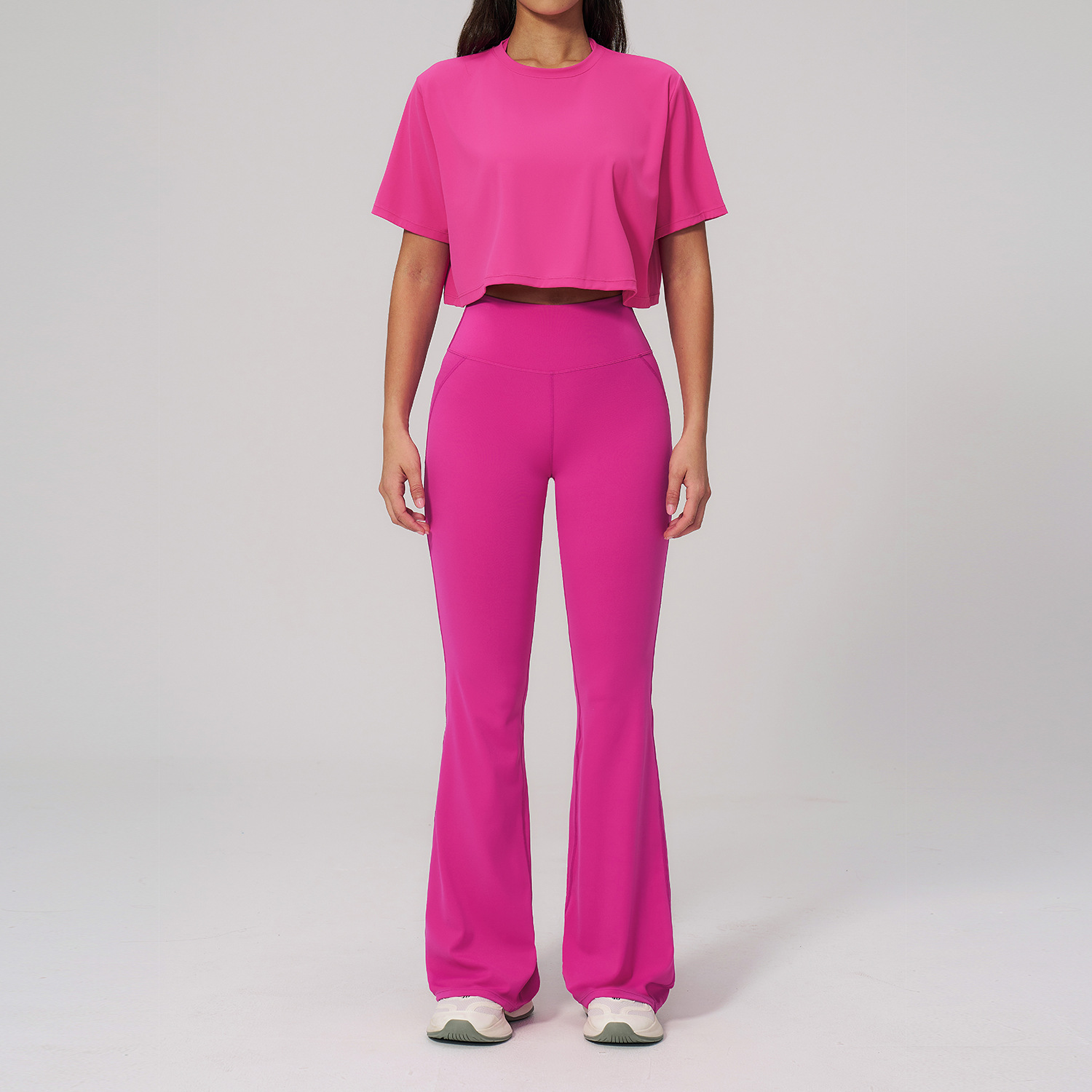 2PCS Yoga Set Sports Outfit Gy - огляд і ціна Winter Clothing Trends
