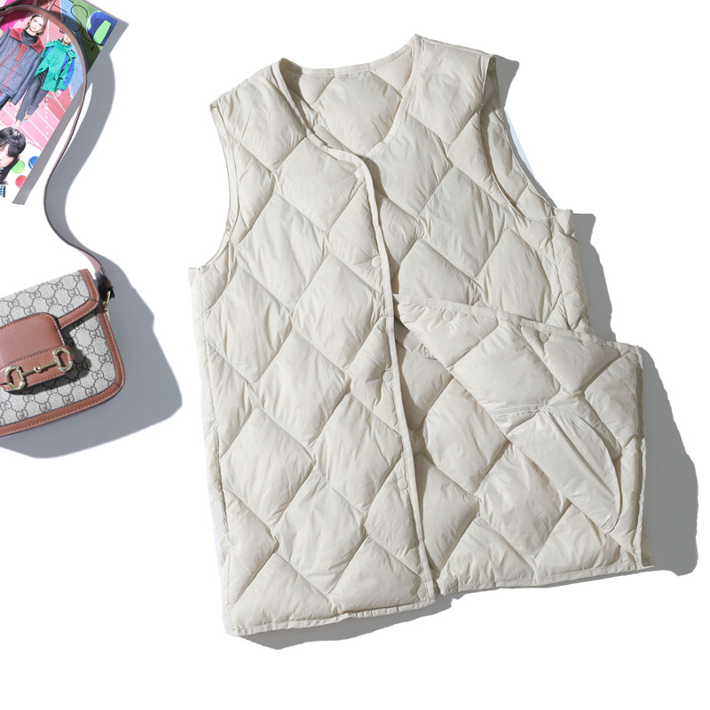 2023 Autumn Winter Sleeveless  - огляд і ціна Down Vest Ultralight