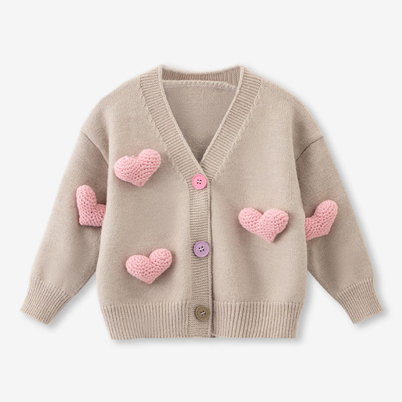 Girls Sweaters Coat Three-Dime - огляд і ціна Winter Clothing 1 Year Old